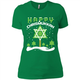 Happy Chrismukkah - Ladies' Boyfriend T-Shirt