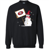 San Francisco 49ers Snowman Funny