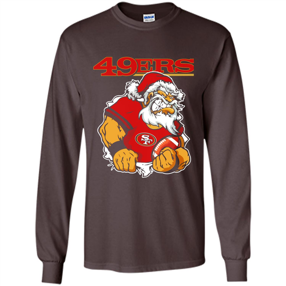 Grumpy Santa Claus San Francisco 49ers Football Team PINGPONG