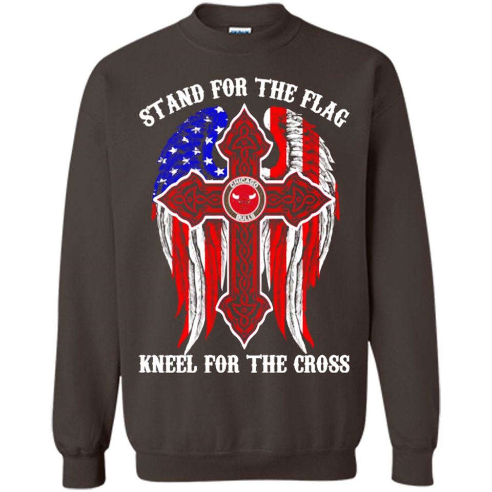 Chicago Bulls - stand for the flag kneel for the cross