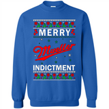 Merry Muller indictment Christmas sweatshirt PINGPONG