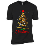Merry Christmas Dogs Christmas Tree PING PONG