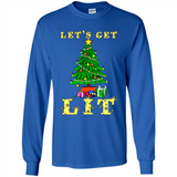 Let’s Get Lit Christmas Drinking sweater PINGPONG