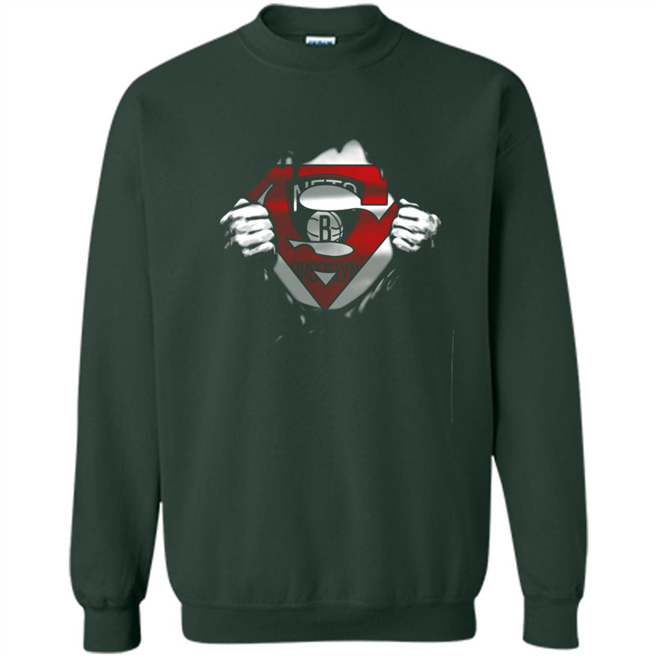 Brooklyn Nets And Superman Fans - Sweatshirt