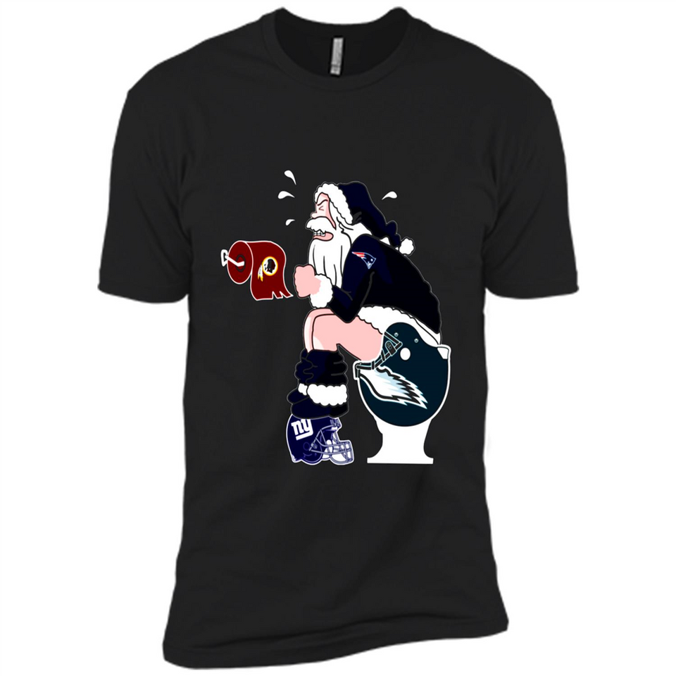 New England Patriots Toilet Santa Claus PINGPONG