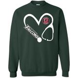 Stethoscope Heart Love Atlanta Falcons For Football Lovers