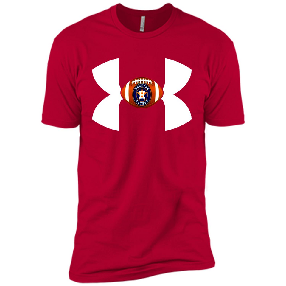 Houston Astros Under Armour Logo - Premium Short Sleeve T-Shirt