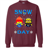 Snow Day Shirt For Golden State Warriors Vs Minion Fans pingpong