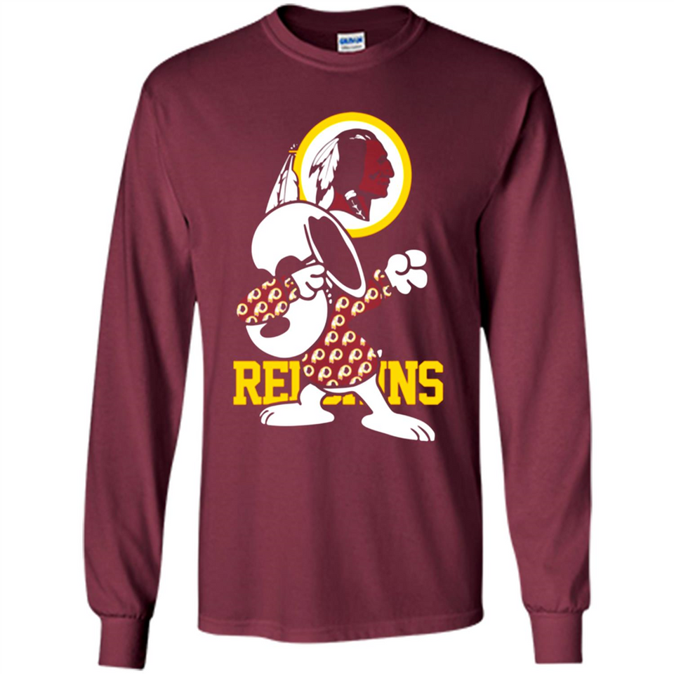 Washington Redskins Snoopy Dabbing PINGPONG