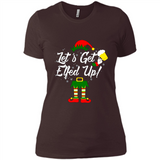 Let's Get Elfed Up Drinking Beer Christmas PINGPONG