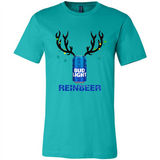 Bud Light Reinbeer Funny Beer Reindeer Christmas Sweatshirt - Canvas Unisex T-Shirt