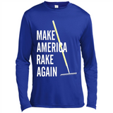 Make America Rake Again California Fires Paradise Youth T-Shirt PINGPONG - Canvas Long Sleeve T-Shirt