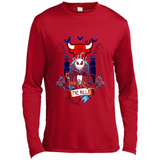 Chicago Bulls Halloween The Nightmare Before Christmas - Canvas Long Sleeve T-Shirt