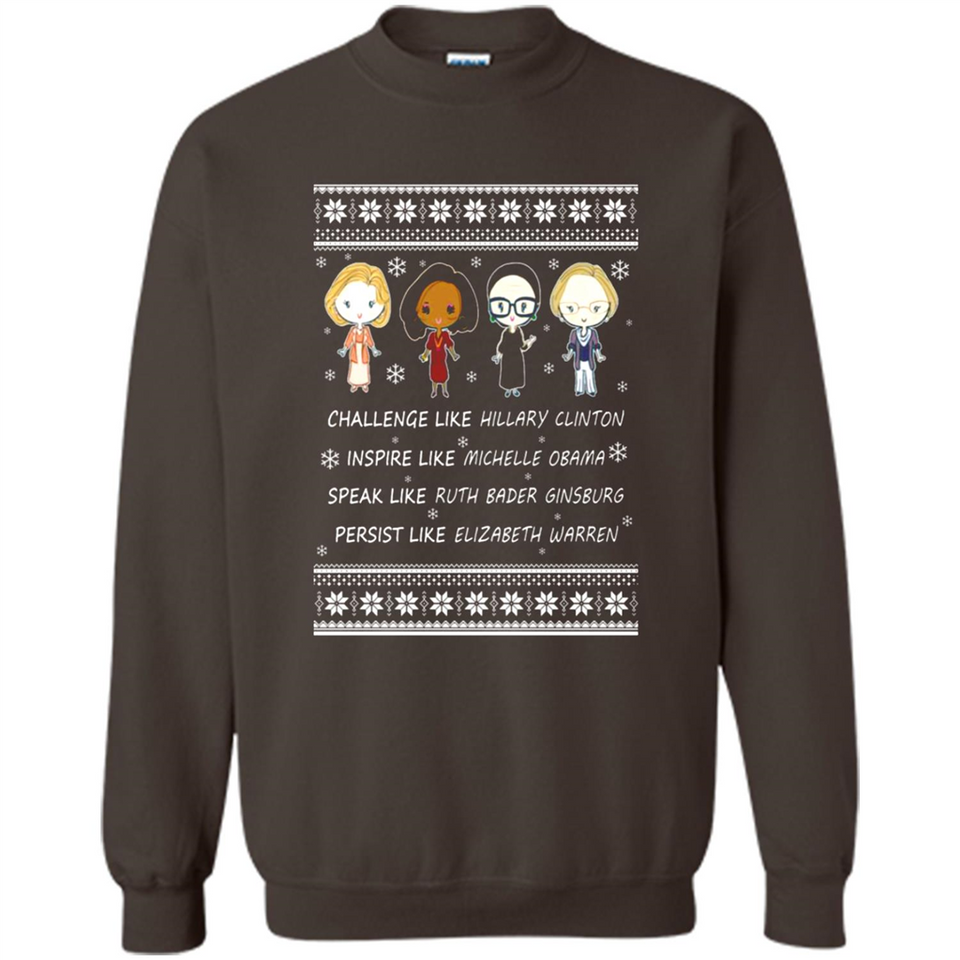 Nasty Women Michelle Hillary Warren Bader Christmas PINGPONG
