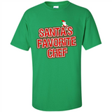 Funny Christmas Clothes - Santas Favorite Chef - Shirt