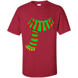 Snowman Scarf Costume T-shirt Christmas
