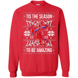 Marvel Spider Man Tis The Season To Be Amazing Ugly Christmas Mug PINGPONG - Sweatshirt