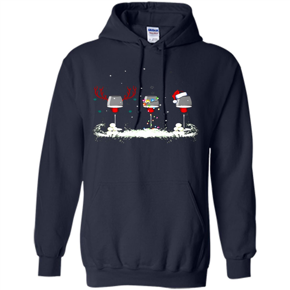 Christmas Red Wine - Merry Xmas T-Shirt - Hoodie