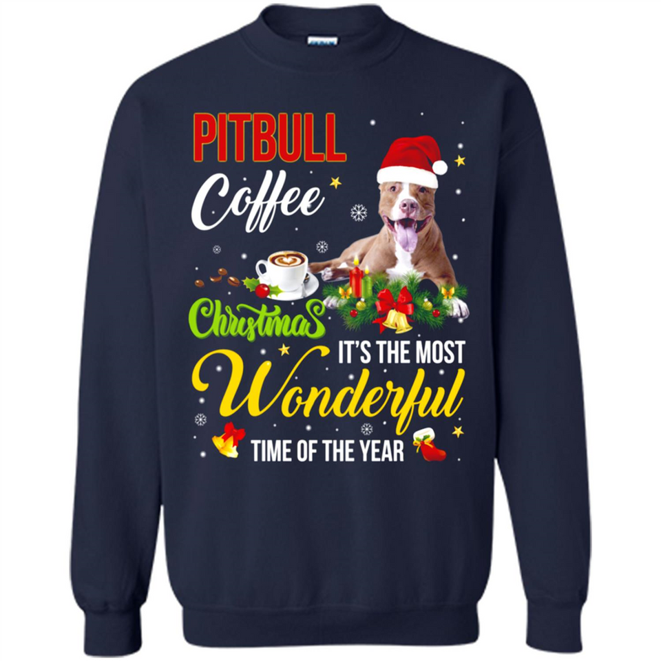 Pitbull Coffee Wonderful Christmas