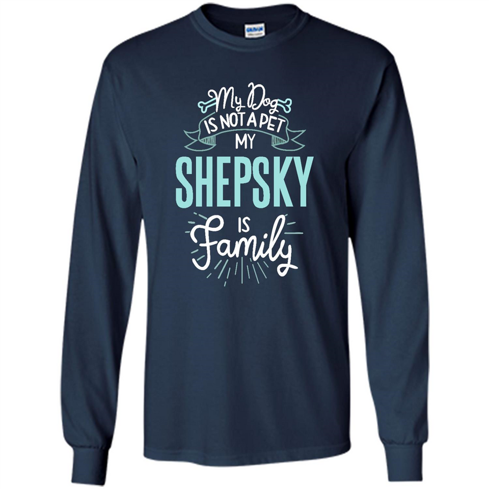 Shepsky Shirt Family Dog