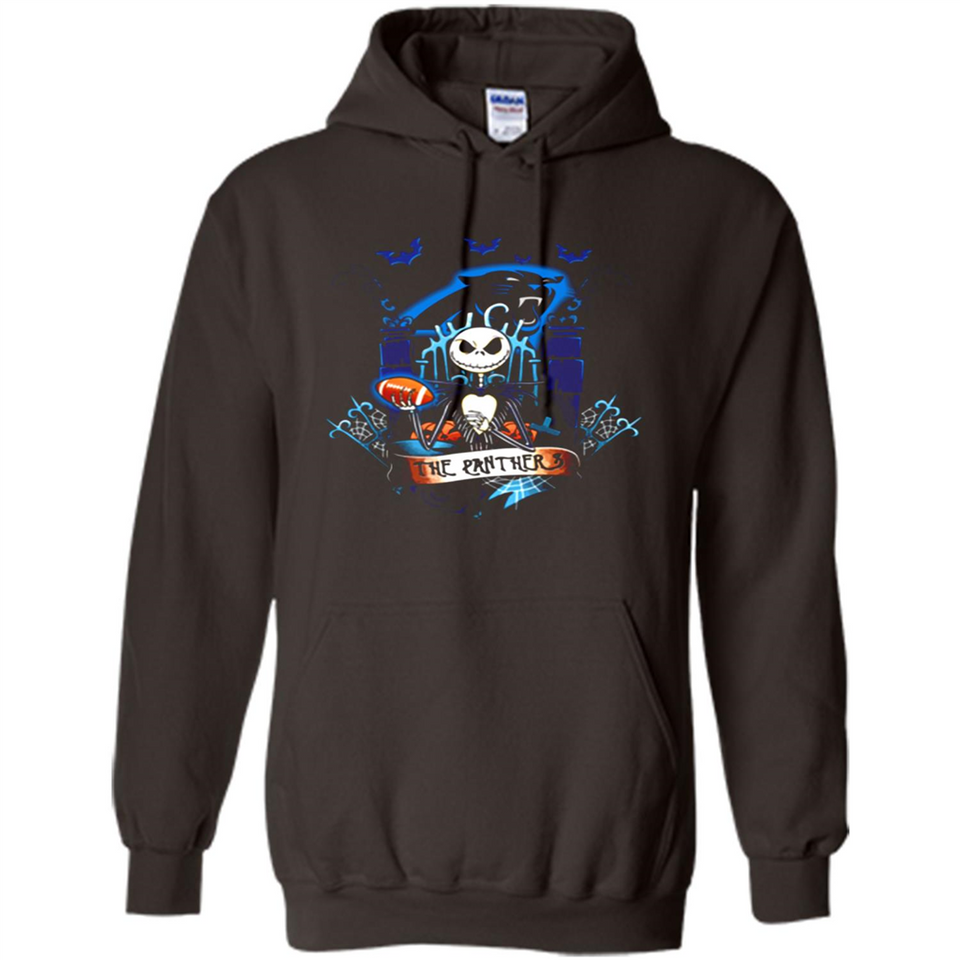 Carolina Panthers Halloween The Nightmare Before Christmas - Hoodie