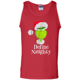 Santa Grinch Define Naughty Christmas Sweatshirt - Tank Top