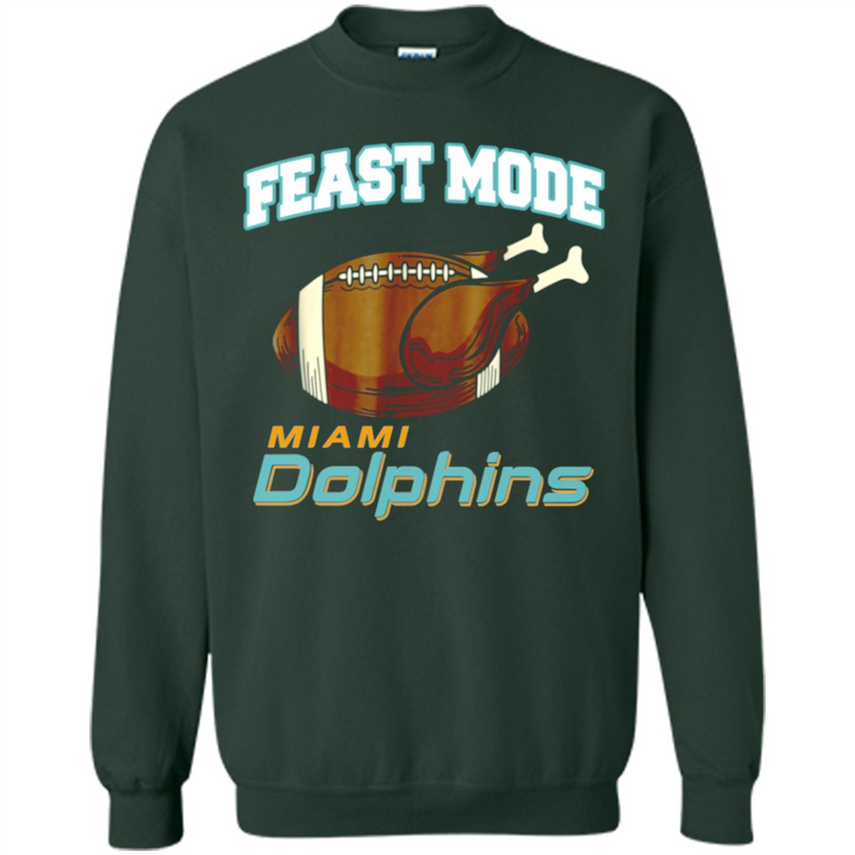 Feast Mode Dolphins Shirt - Miami Turkey Thanksgiving