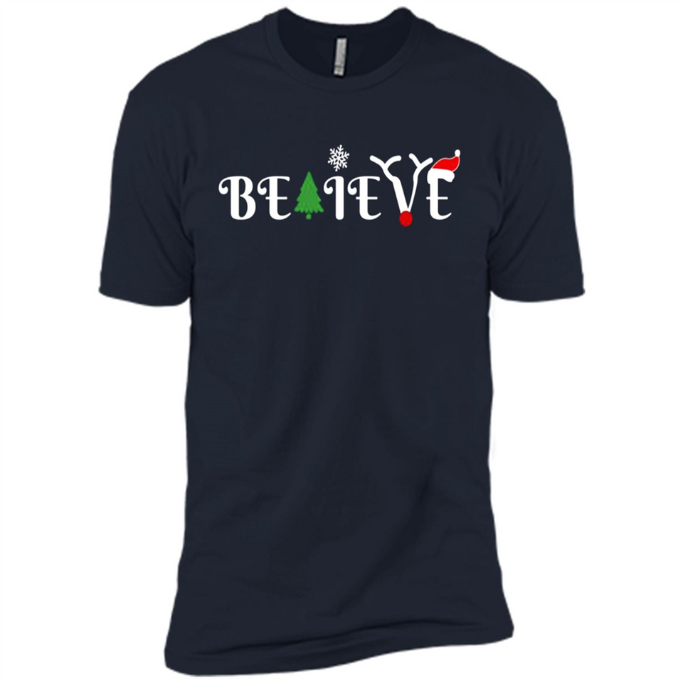 Believe in Christmas - Premium Short Sleeve T-Shirt