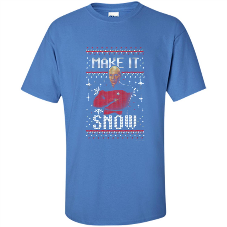 Make It Snow Jean-Luc Picard Star Trek PINGPONG