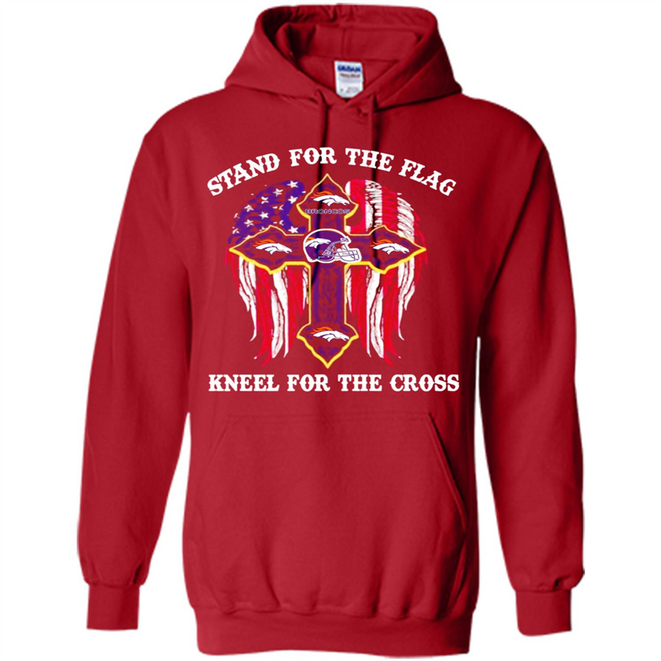 Denver Broncos - Stand For the Flag, Kneel for the Cross