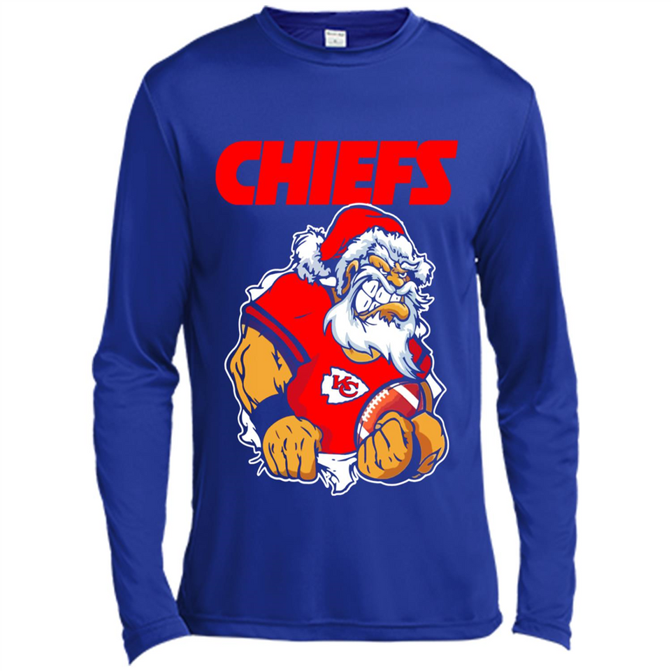 Grumpy Santa Claus Kansas City Chiefs Football Team PINGPONG