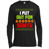 Cookies Out For Santa Christmas - Canvas Long Sleeve T-Shirt