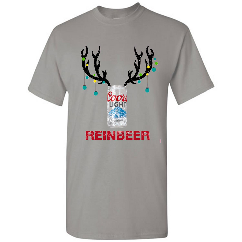 Coors Light Reinbeer Funny Beer Reindeer Christmas Sweatshirt - Shirt