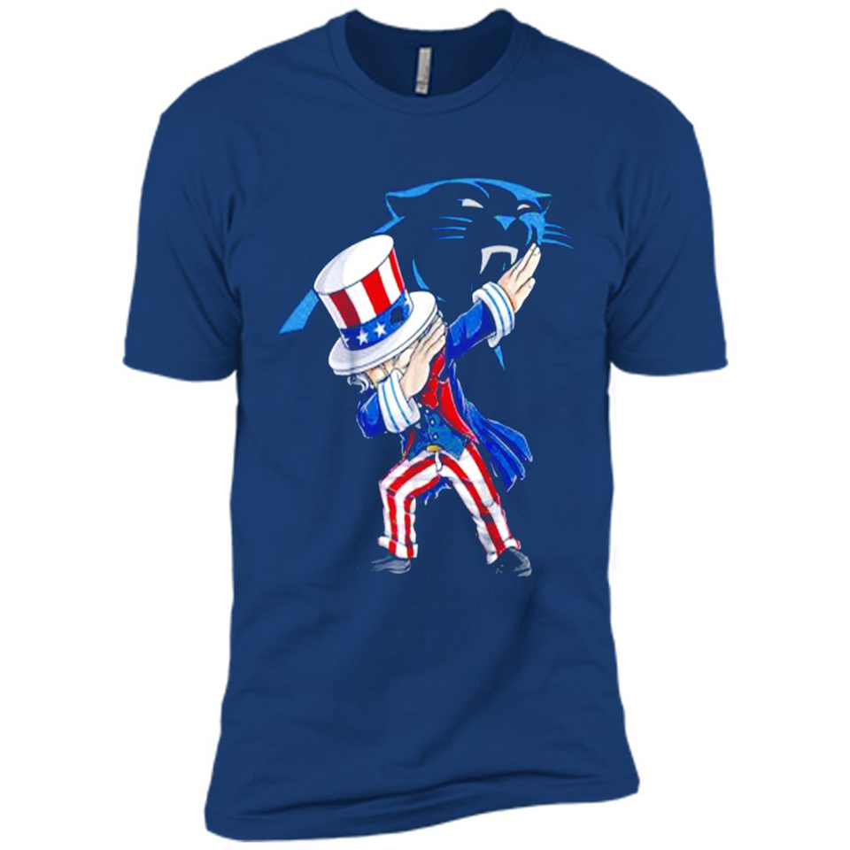 NFL CAROLINA PANTHERS UNCLE SAM DABBING INDEPENDENCE DAY