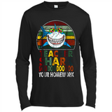 Teacher Shark Doo Doo Doo Your Homework Funny shirt Ladies' Boyfriend