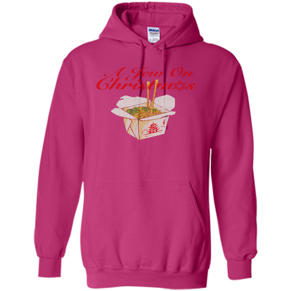 Christmas Ugly Sweater A Jew On Christmas - Hoodie