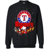 Snoopy Christmas Texas Rangers - Sweatshirt