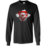Boston Red Sox And Superman Fans - Long Sleeve T-Shirt
