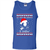All I Want for Christmas is Snow ugly sweater PINGPONG
