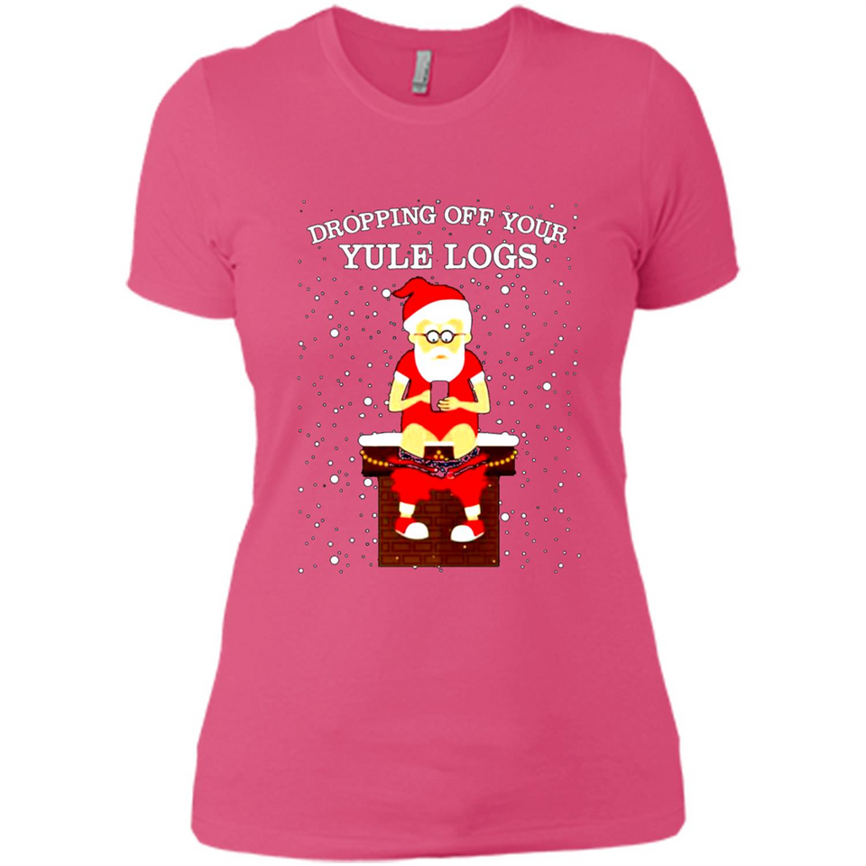Santa Dropping Off Your Yule Logs