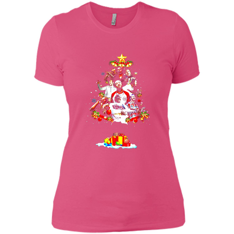 Christmas Post Noel Malone Tree shirt Gift For Christmas - Ladies' Boyfriend T-Shirt