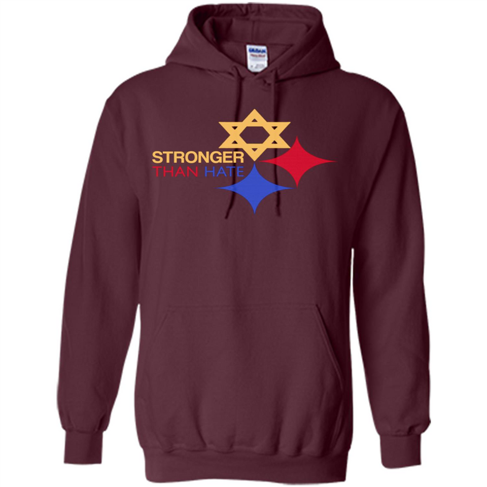 Pittsburgh Stronger Than Hate - Hoodie