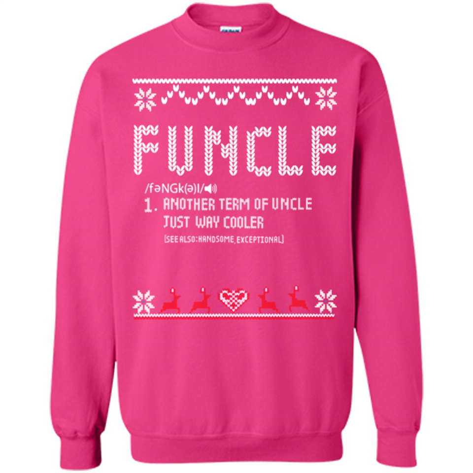 Mens Christmas Funcle Definition - Sweatshirt