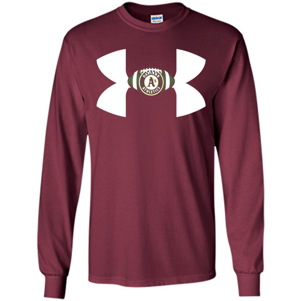 Oakland Athletics Under Armour Logo - Long Sleeve T-Shirt