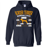 Border Terrier Barking Logic - Hoodie