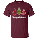 Plaid Christmas Tree Shirt Merry Christmas Plaid is Rad