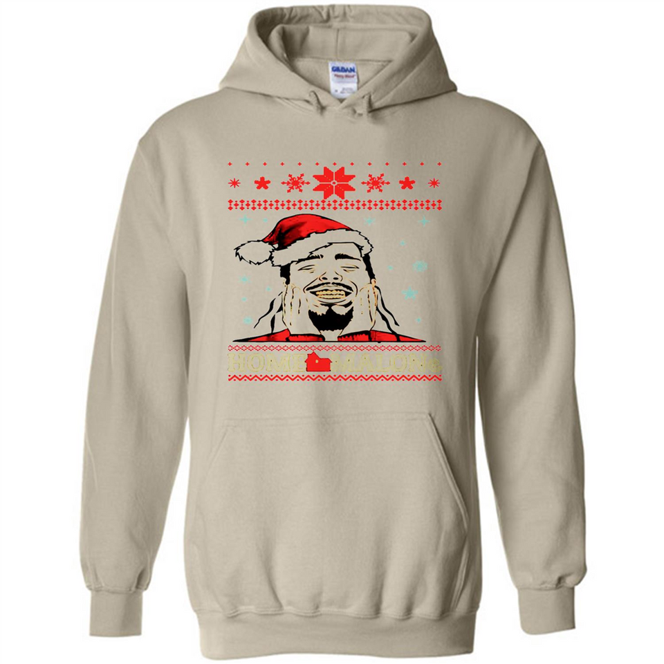 Home Malone Christmas Sweater PINGPONG - Hoodie