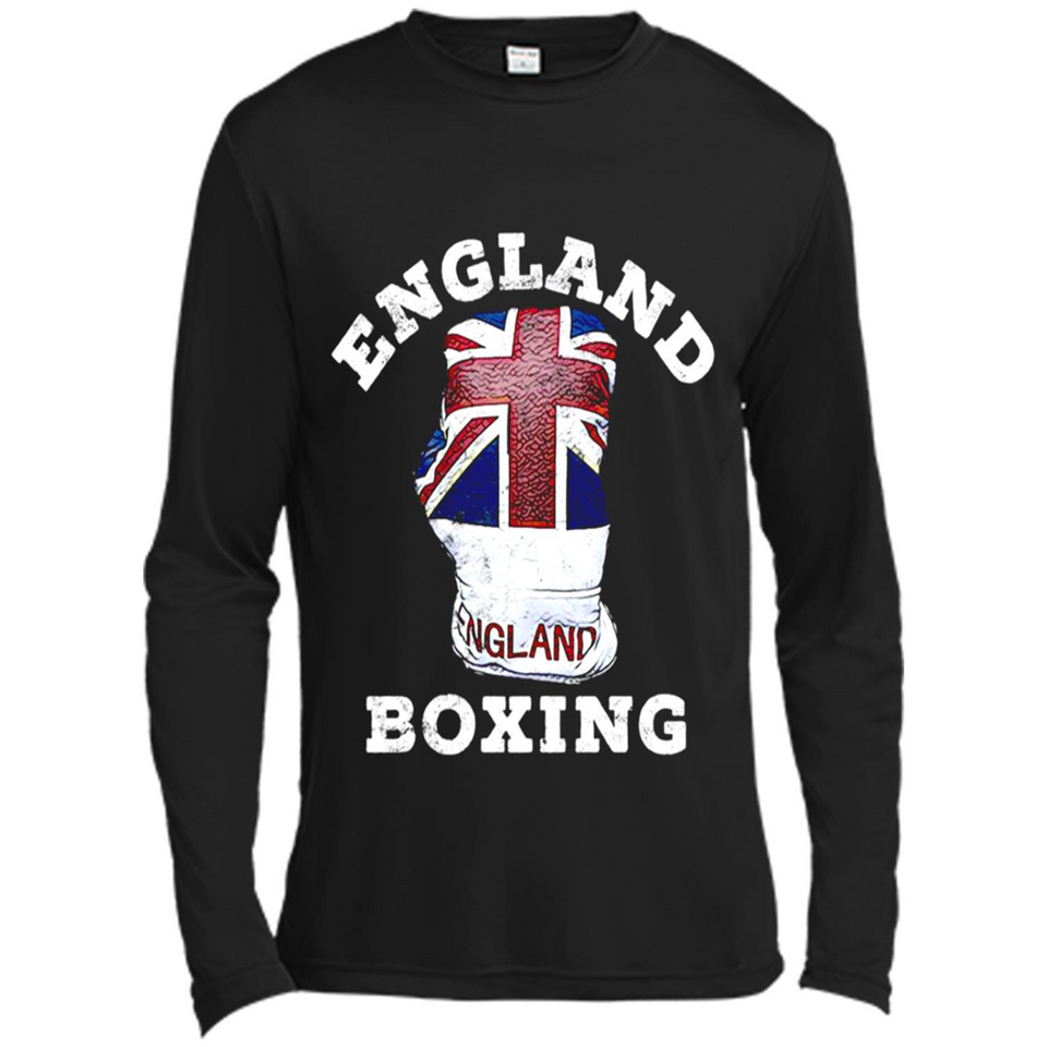 UK and England Boxing - Canvas Long Sleeve T-Shirt