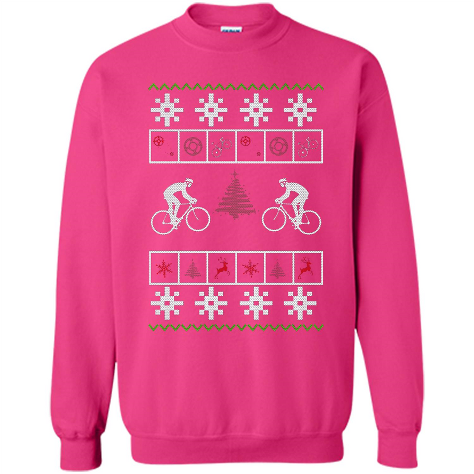 Christmas Ugly Sweater Cycling - Best Ugly Christmas Sweater - Sweatshirt