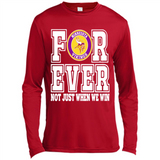 Minnesota Vikings Forever For ever not just when we win - Canvas Long Sleeve T-Shirt